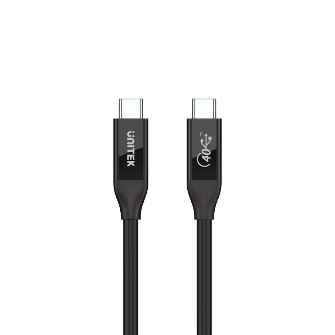 Unitek - USB 4-IF Certified 100W PD Fast Charging Cable 8K@60Hz 40Gbps 0.8m - Unitek - USB 4-IF C...