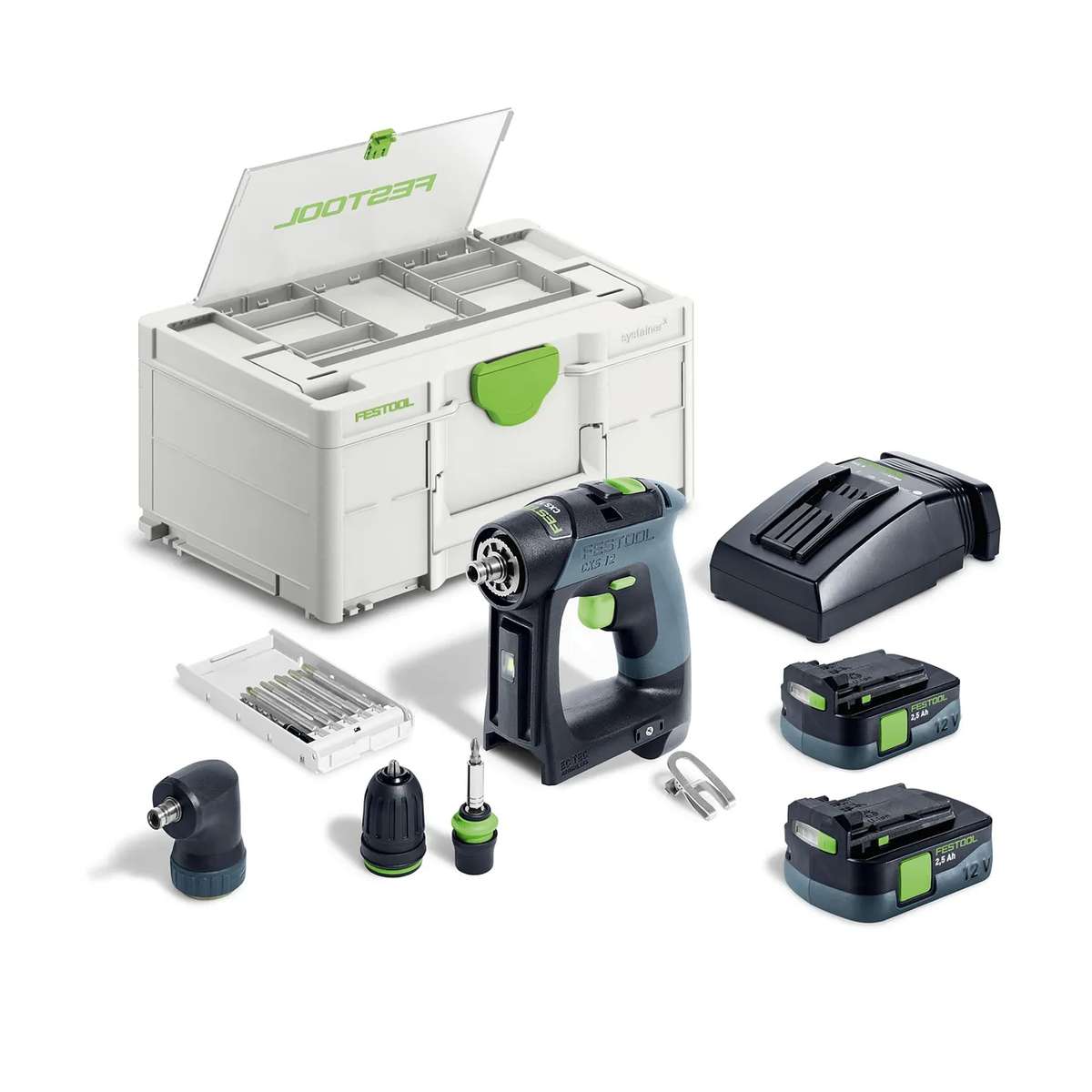 Festool - Cordless Drill Cxs12 2,5-Set - Festool - Cordless Drill Cxs12 2,5-Set