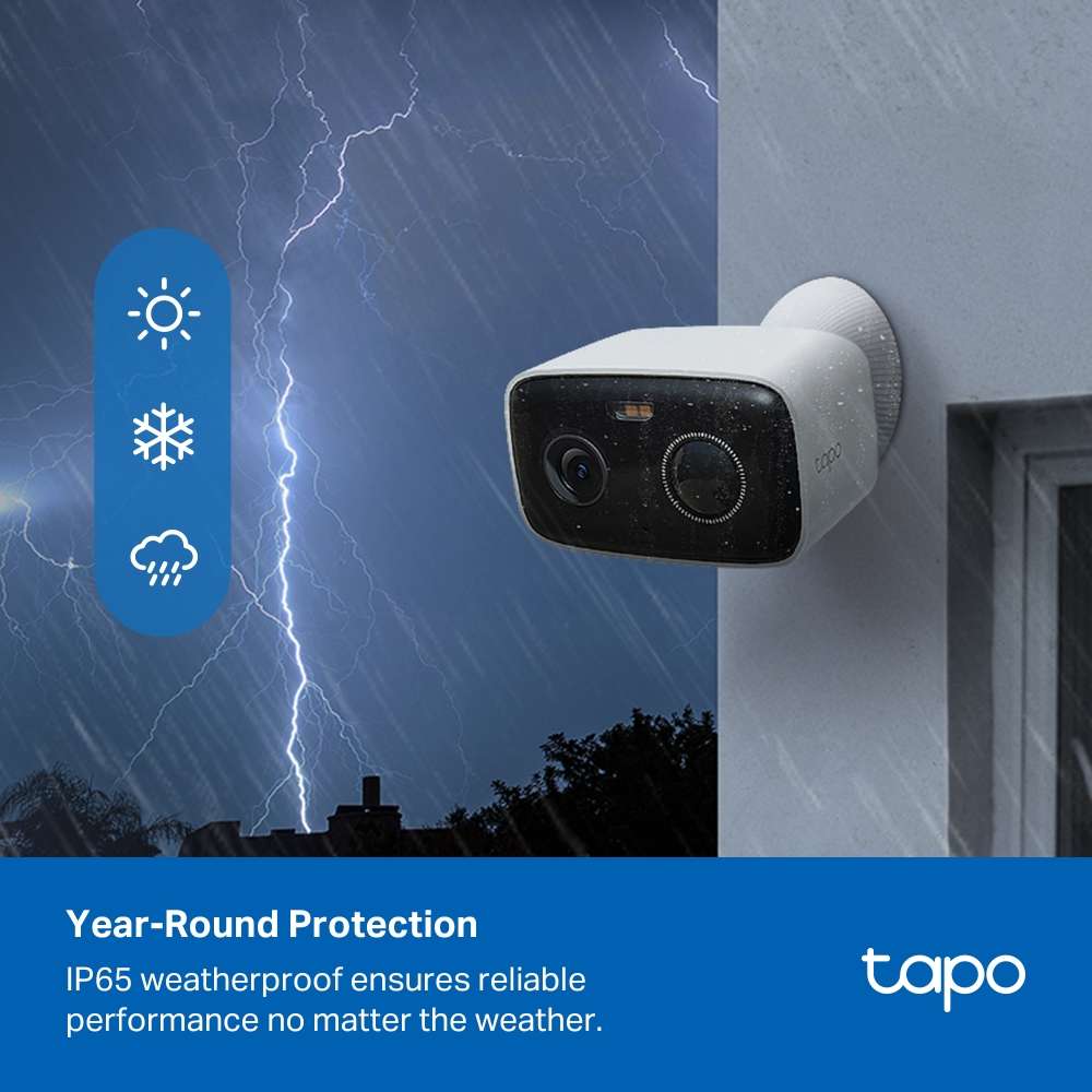 Tp-Link - Tapo C400 2MP Smart Wire-Free Outdoor Security Camera - Tp-Link - Tapo C400 2MP Smart W...