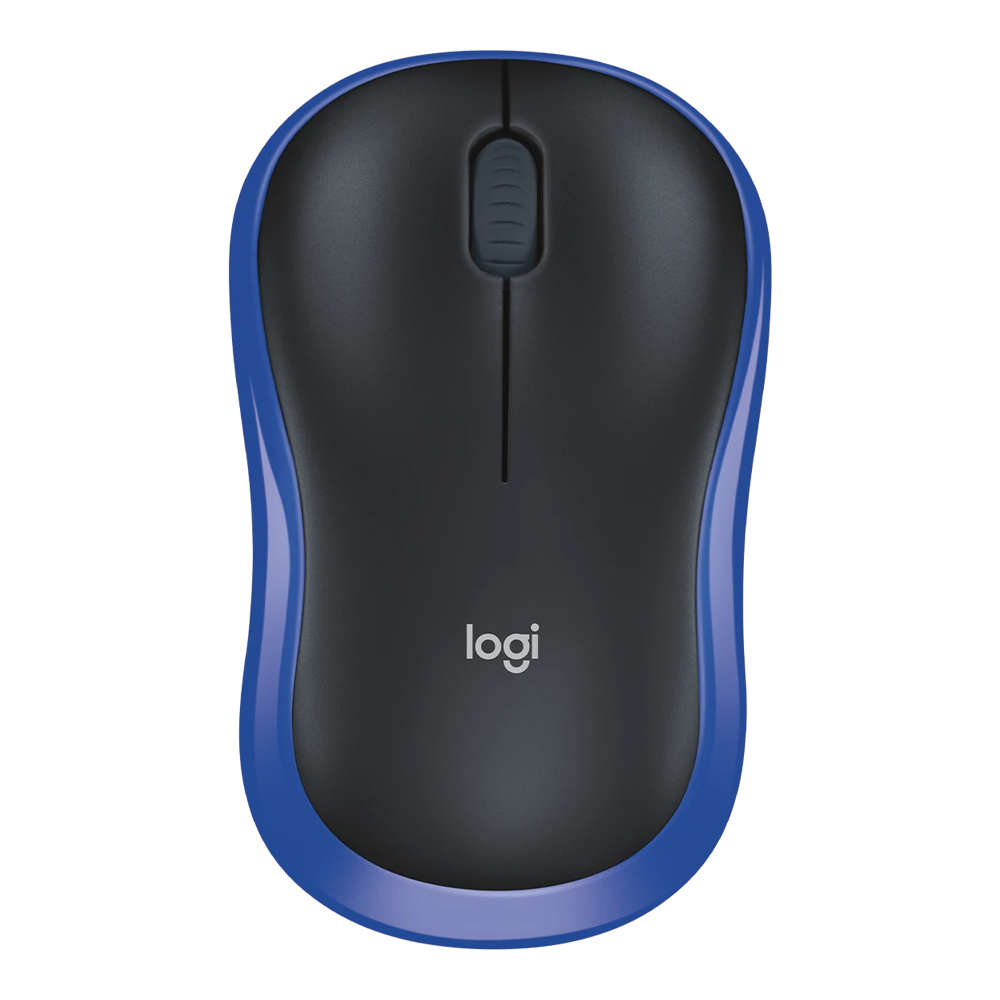 Logitech - M185 Wireless Mouse - Blue (910-002236) - Logitech - M185 Wireless Mouse - Blue (910-0...