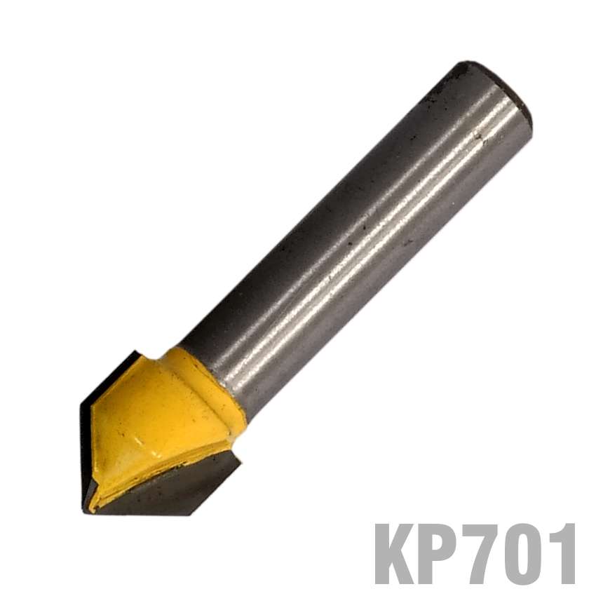 Pro-Tech - V-Groove Bit Tct 3/8' - Pro-Tech - V-Groove Bit Tct 3/8'