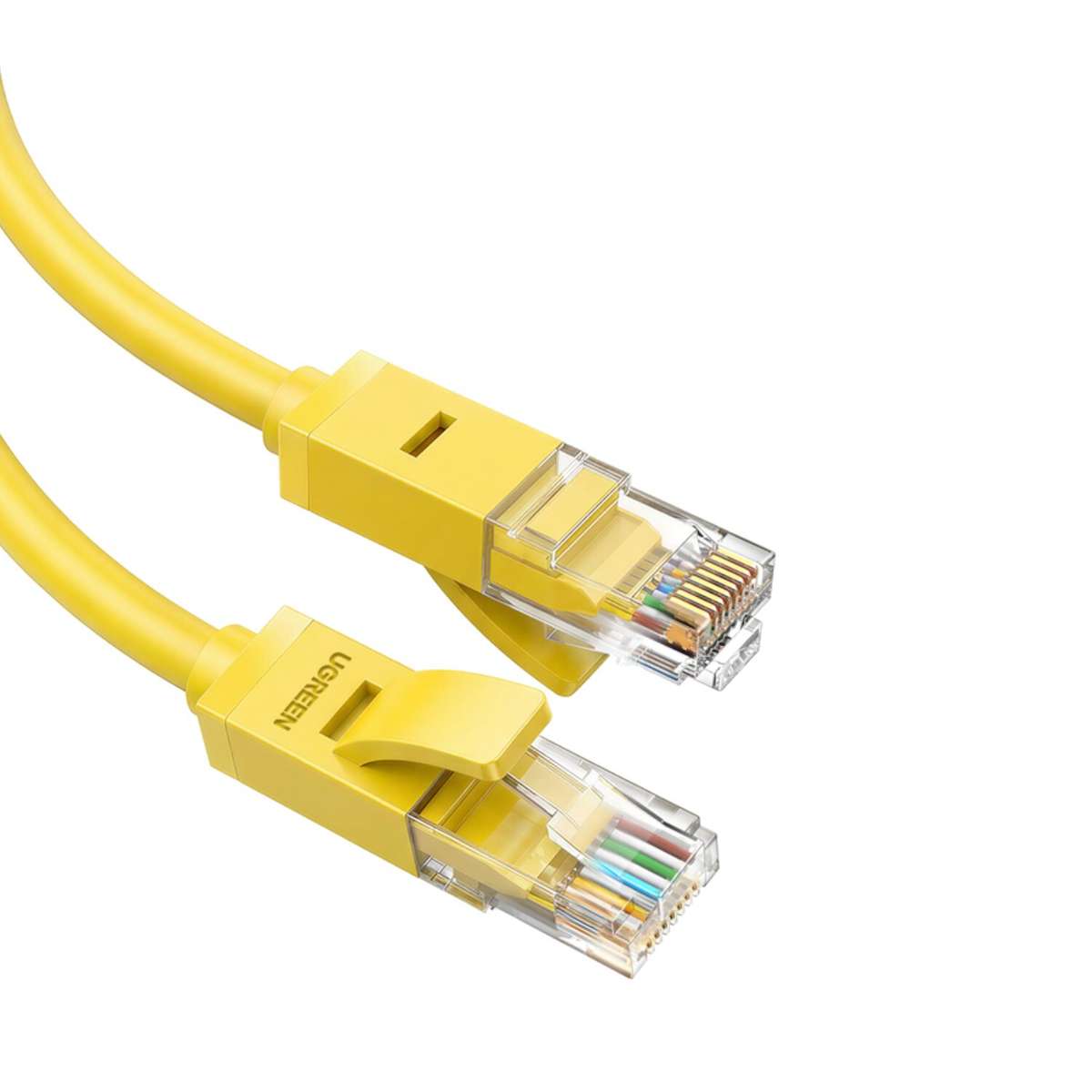 Ugreen - Cat6 UTP Ethernet Cable 1M  Yellow - Ugreen - Cat6 UTP Ethernet Cable 1M  Yellow