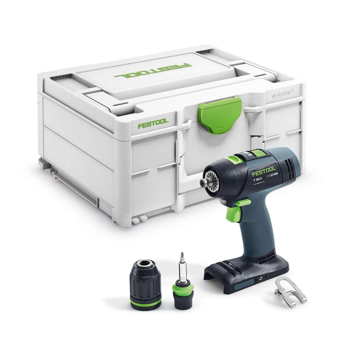 Festool - Cordless Drill T18+3-Basic - Festool - Cordless Drill T18+3-Basic