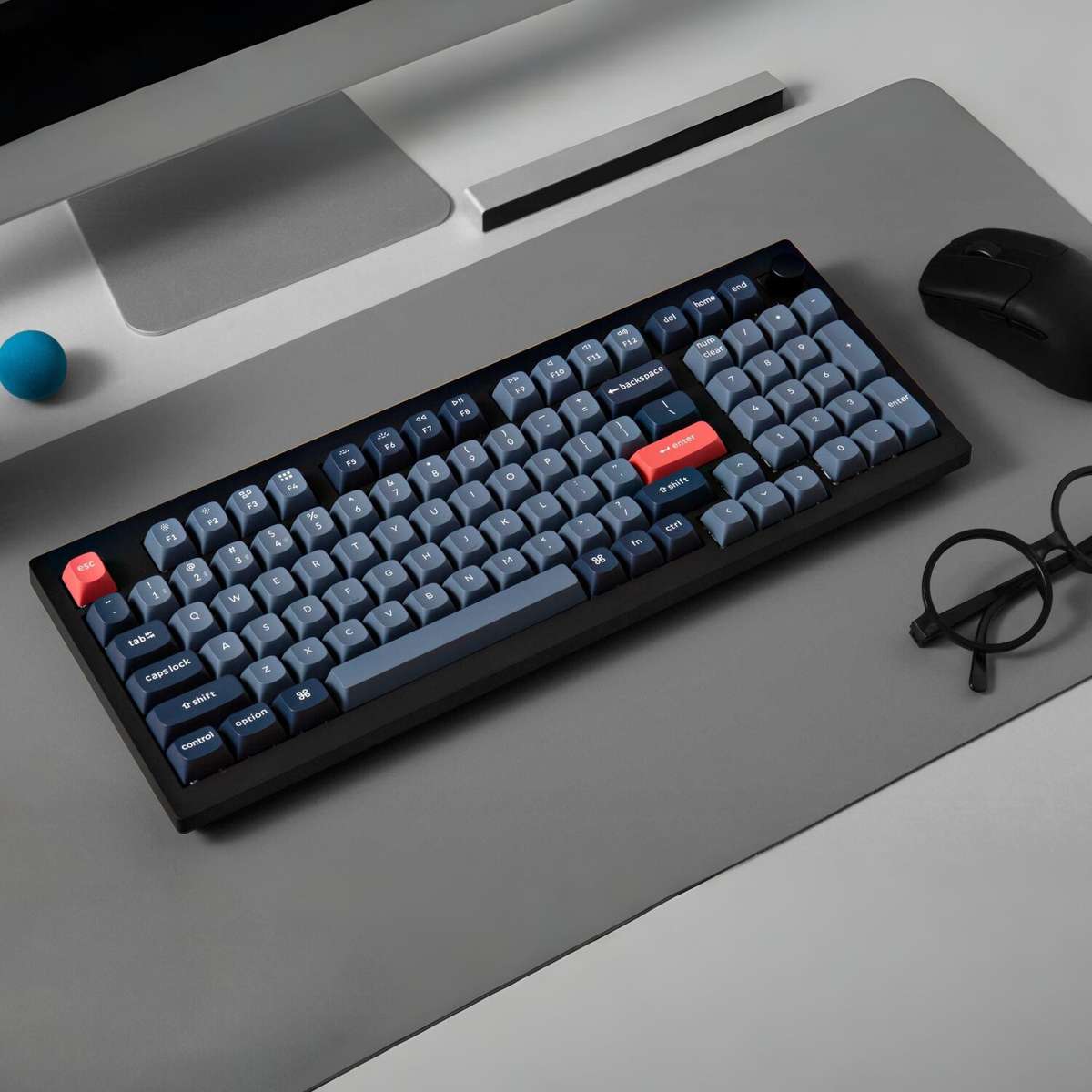 Keychron V5 Max Wireless Custom Keyboard - RED Switch - Keychron V5 Max Wireless Custom Keyboard ...