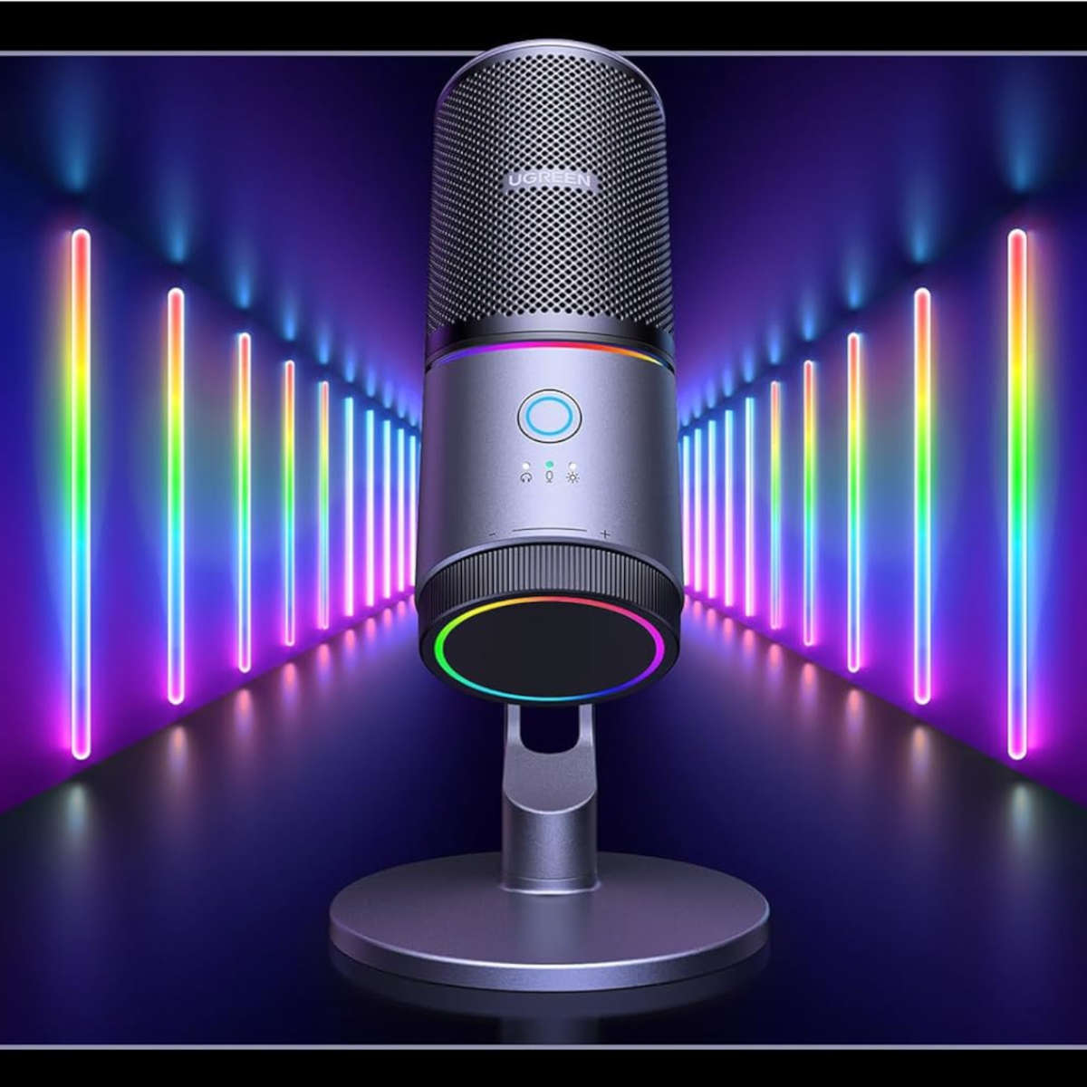 Ugreen - CM769 RGB USB Gaming Microphone - Ugreen - CM769 RGB USB Gaming Microphone