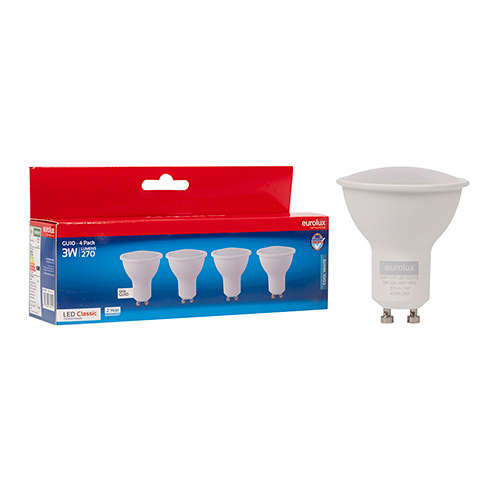 Eurolux - Cool White GU10 5W LED - Eurolux - Cool White GU10 5W LED
