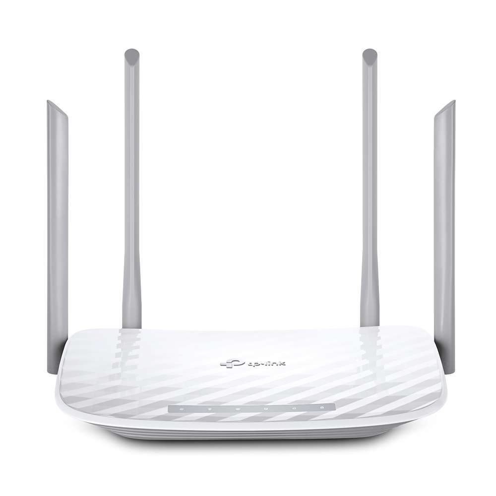 Tp-Link - Archer A5 AC1200 Wireless Dual Band Router - White - Tp-Link - Archer A5 AC1200 Wireles...