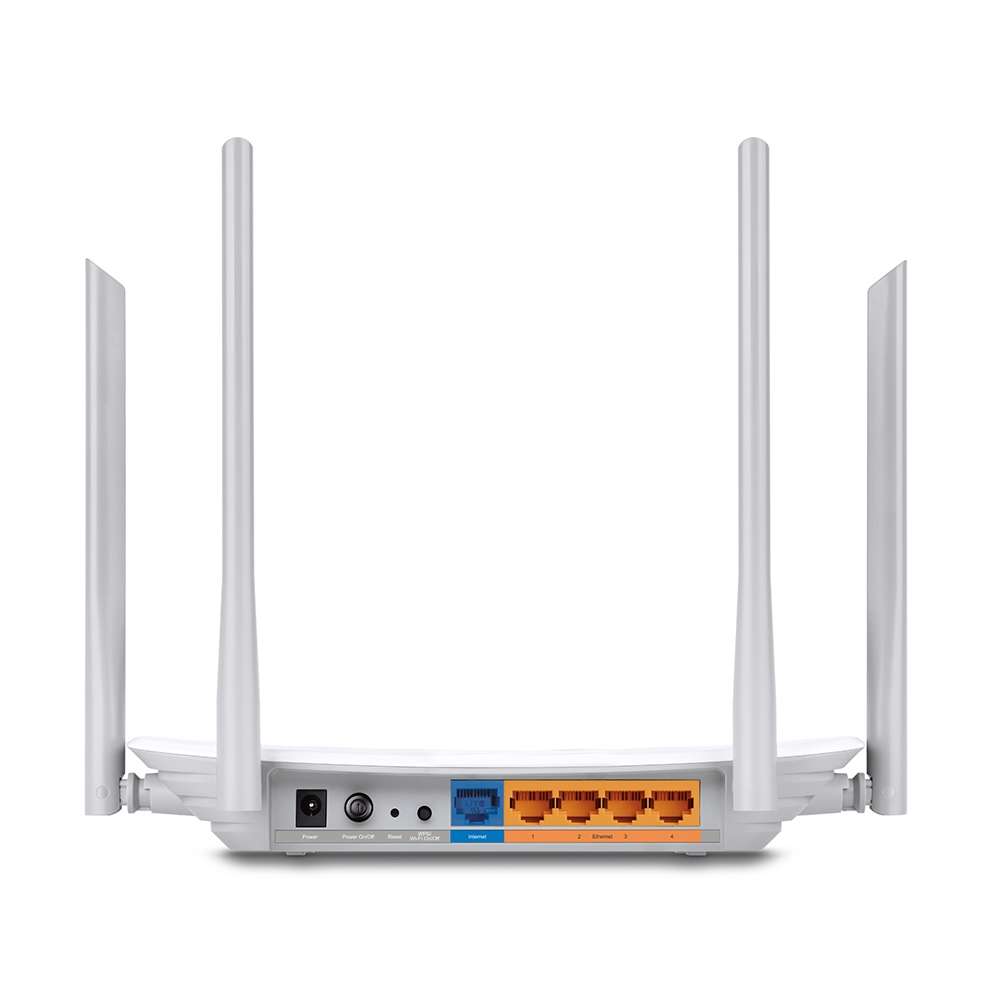 Tp-Link - Archer A5 AC1200 Wireless Dual Band Router - White - Tp-Link - Archer A5 AC1200 Wireles...