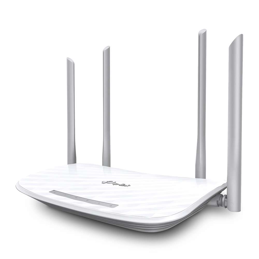 Tp-Link - Archer A5 AC1200 Wireless Dual Band Router - White - Tp-Link - Archer A5 AC1200 Wireles...