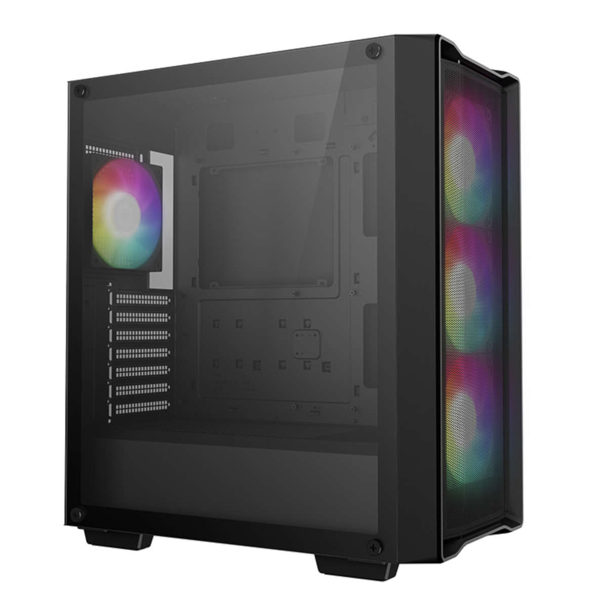 DEEPCOOL - CC560 Mesh V2 ATX Mid Tower Airflow Gaming Chassis  Black - DEEPCOOL - CC560 Mesh V...