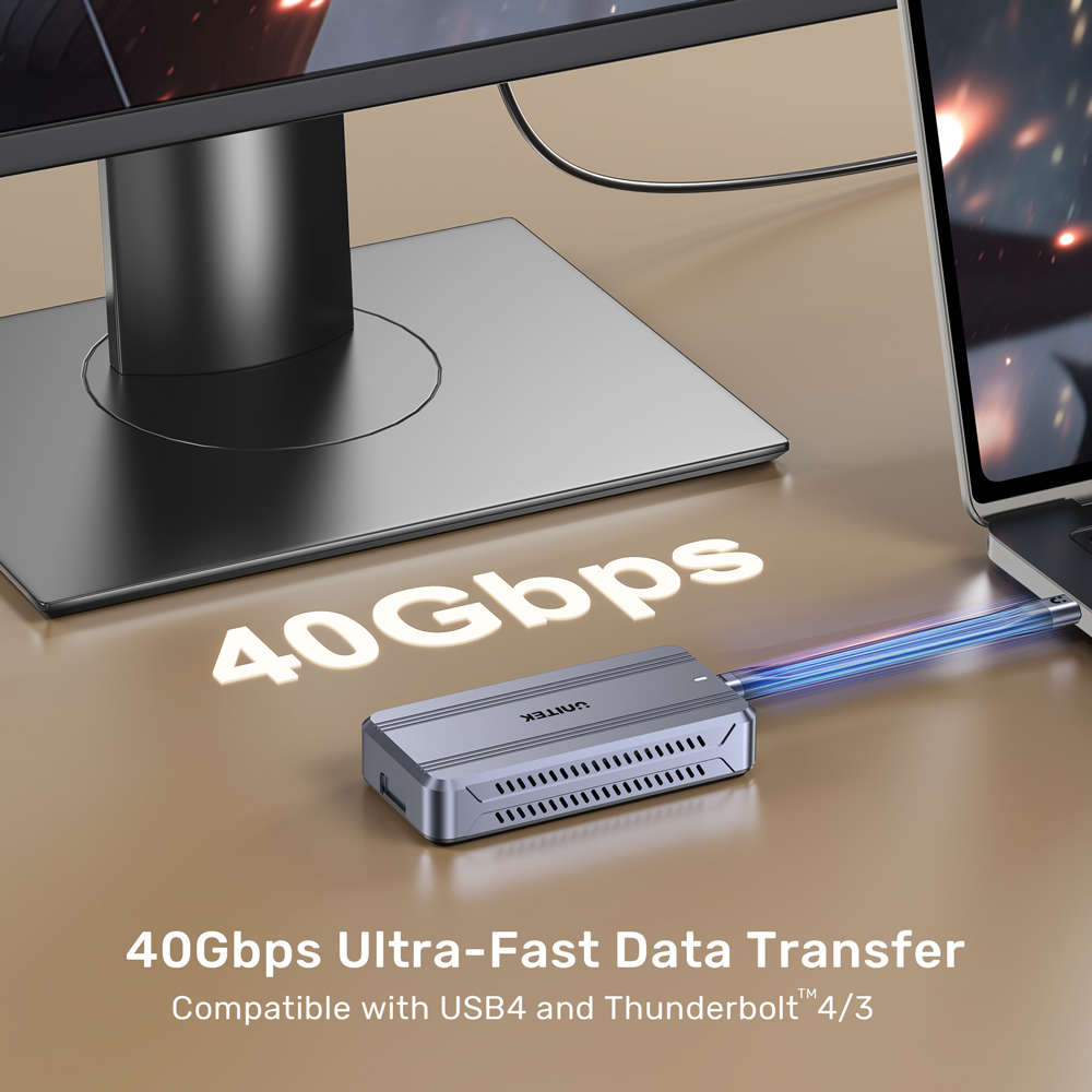 Unitek - C14179A 13cm Usb4.0 USB Type-C Keychain Cable - 240W Pd, 40Gbps, 8K @60Hz - Unitek - C14...