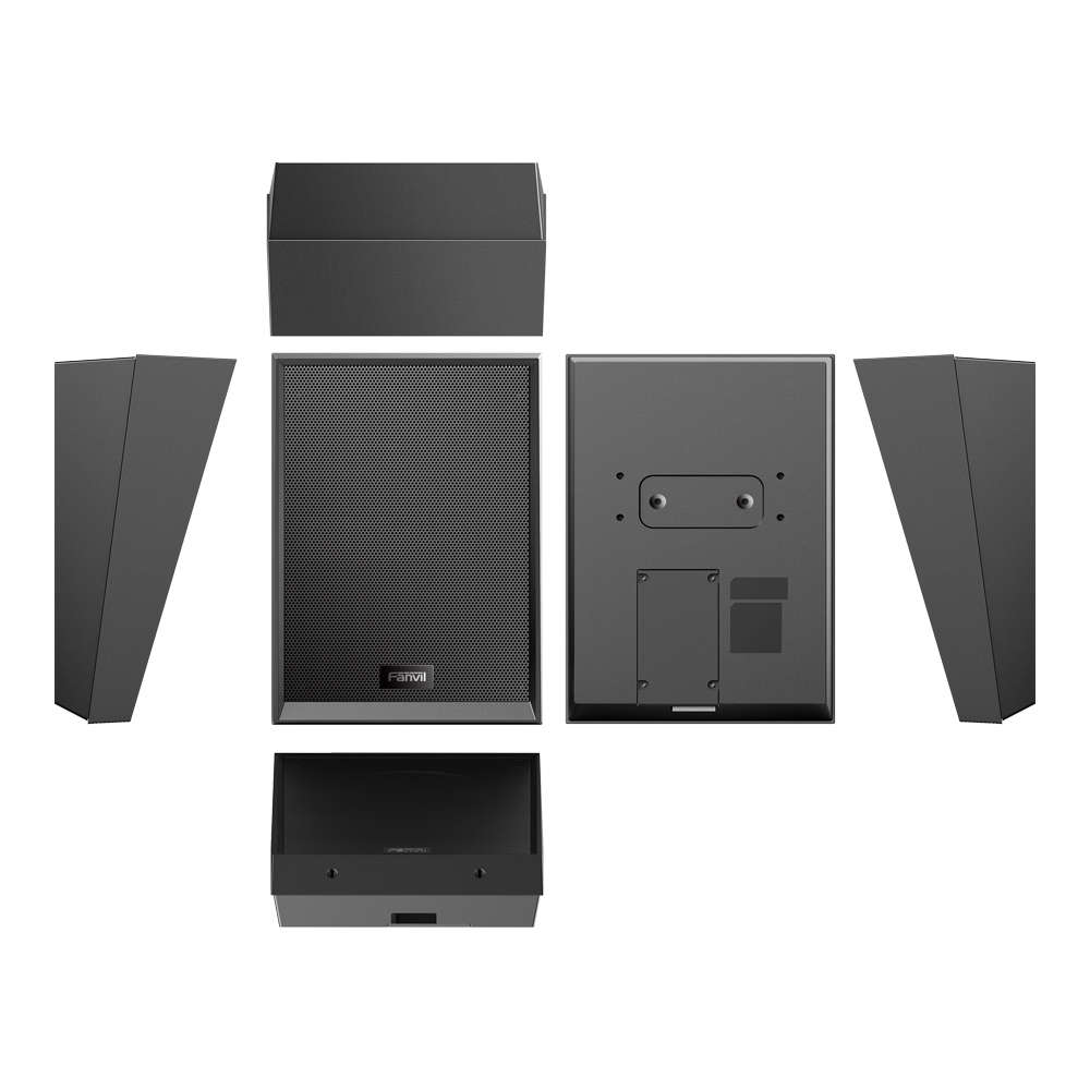 Fanvil - A212 Sip Wall Mounted Speaker - Black 15W - Fanvil - A212 Sip Wall Mounted Speaker - Bla...