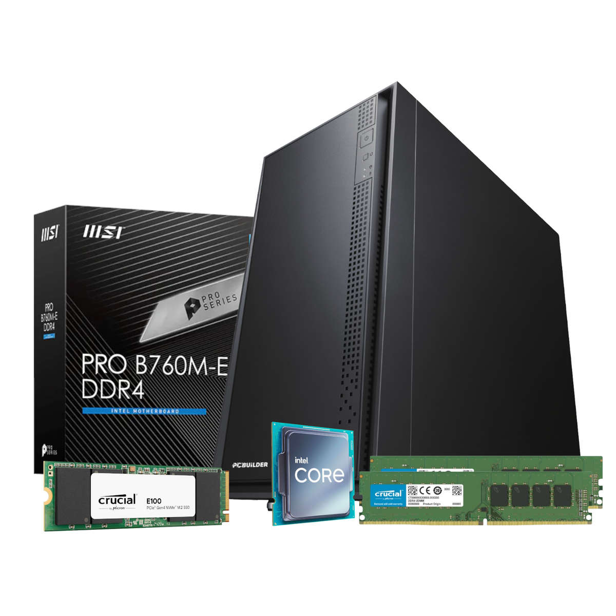 PCBuilder - Intel i7-14700 Home Master Windows 11 Desktop PC - PCBuilder - Intel i7-14700 Home Ma...