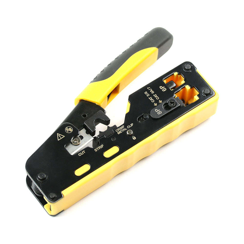 Sprotek - 3 In 1,Crimping Tool Cat5,6,7 Pass Through - Sprotek - 3 In 1,Crimping Tool Cat5,6,7 Pa...