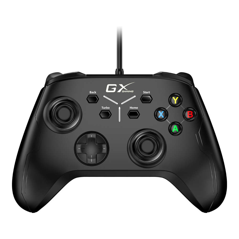 Genius - Maxfire Gx-21Uv 1.8M USB Wired Gamepad With Dual Vibration - Genius - Maxfire Gx-21Uv 1....