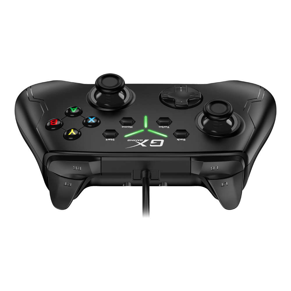 Genius - Maxfire Gx-21Uv 1.8M USB Wired Gamepad With Dual Vibration - Genius - Maxfire Gx-21Uv 1....