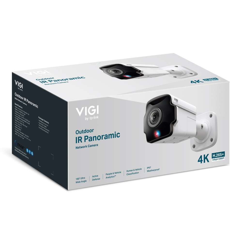 Tp-Link - Vigi Bullet IP Camera 8MP Ir 1.65mm - Tp-Link - Vigi Bullet IP Camera 8MP Ir 1.65mm