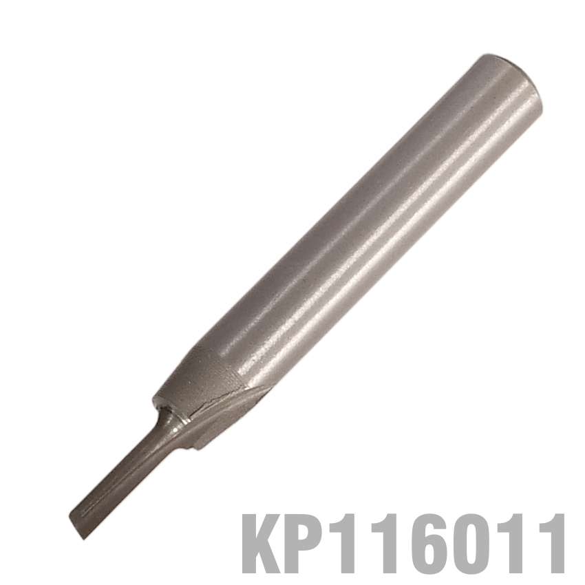 Pro-Tech - Straight Bit 3/32' (2.4mm) X 1/2' Cut Solid Carbide 2 Flute 1/4'Shank - Pro-Tech - Str...