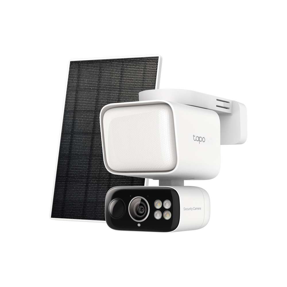 TP-Link TAPO - Tp-Link - TAPO - C615F Kit Solar-Powered Floodlight 2K 3MP Pan/Tilt Security Camer...
