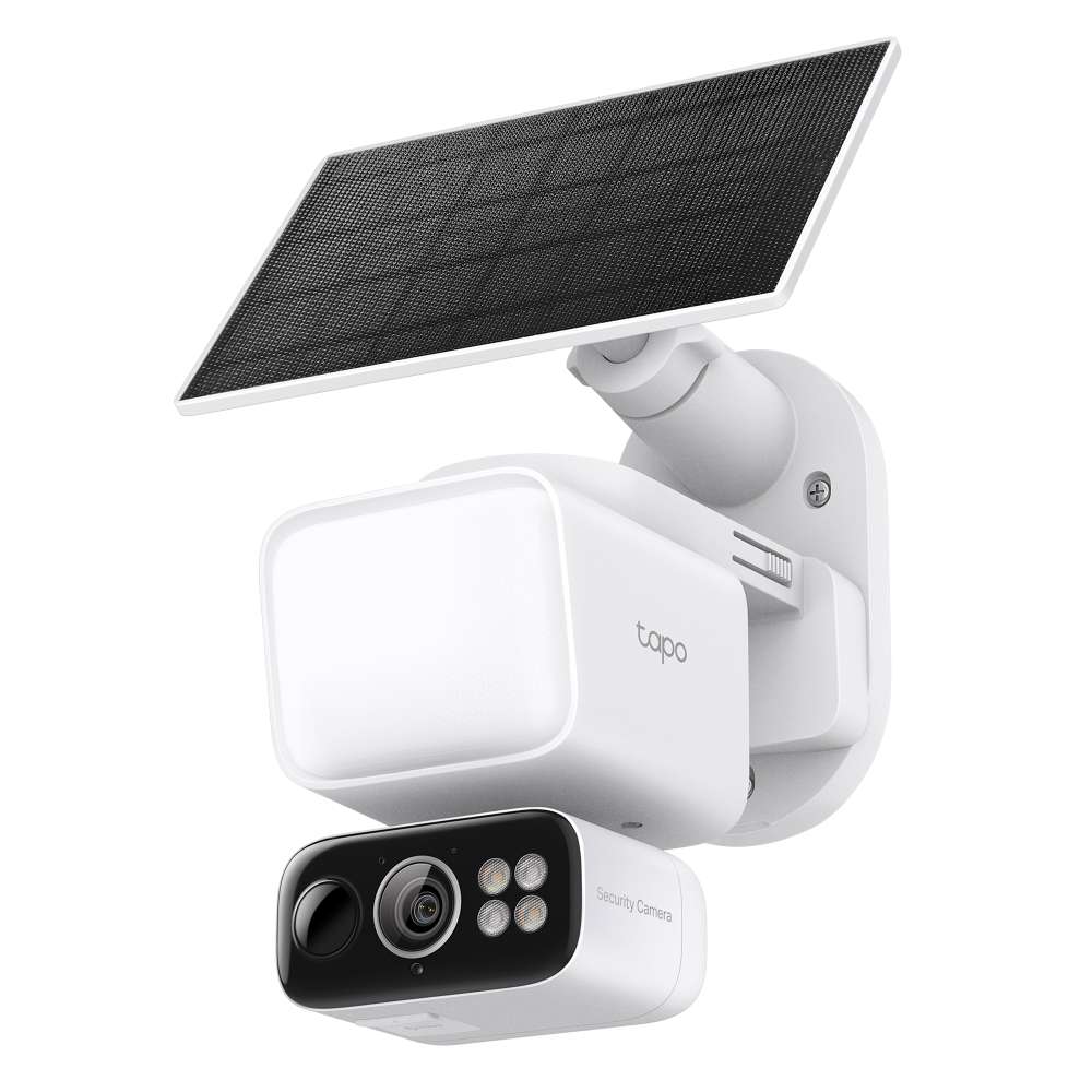 TP-Link TAPO - Tp-Link - TAPO - C615F Kit Solar-Powered Floodlight 2K 3MP Pan/Tilt Security Camer...