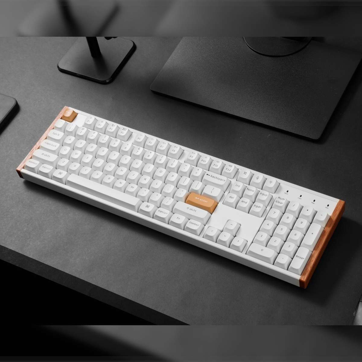 Keychron - K10 HE Special Edition Full-size Hot-Swap Gateron Dbl-Rail Nebula Switch RGB Wireless ...