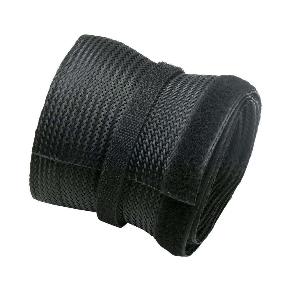 LinkQnet - 5M Hook&Loop Polyester Cable Sock, 85mm Wide - LinkQnet - 5M Hook&Loop Polyester Cable...