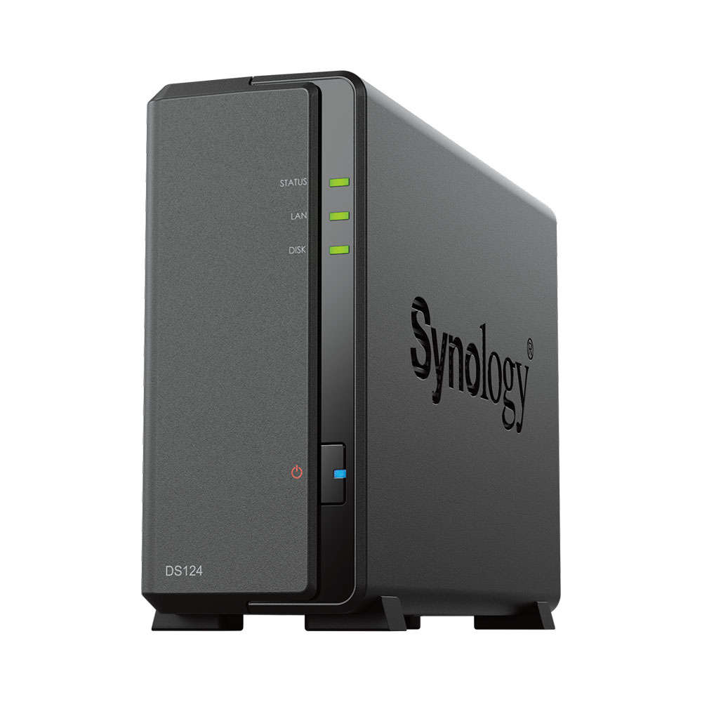 Synology - DiskStation 1 Bay NAS; Realtek RTD1619B; 4-core 1.7 GHz; 1 GB DDR4 non-ECC - Synology ...
