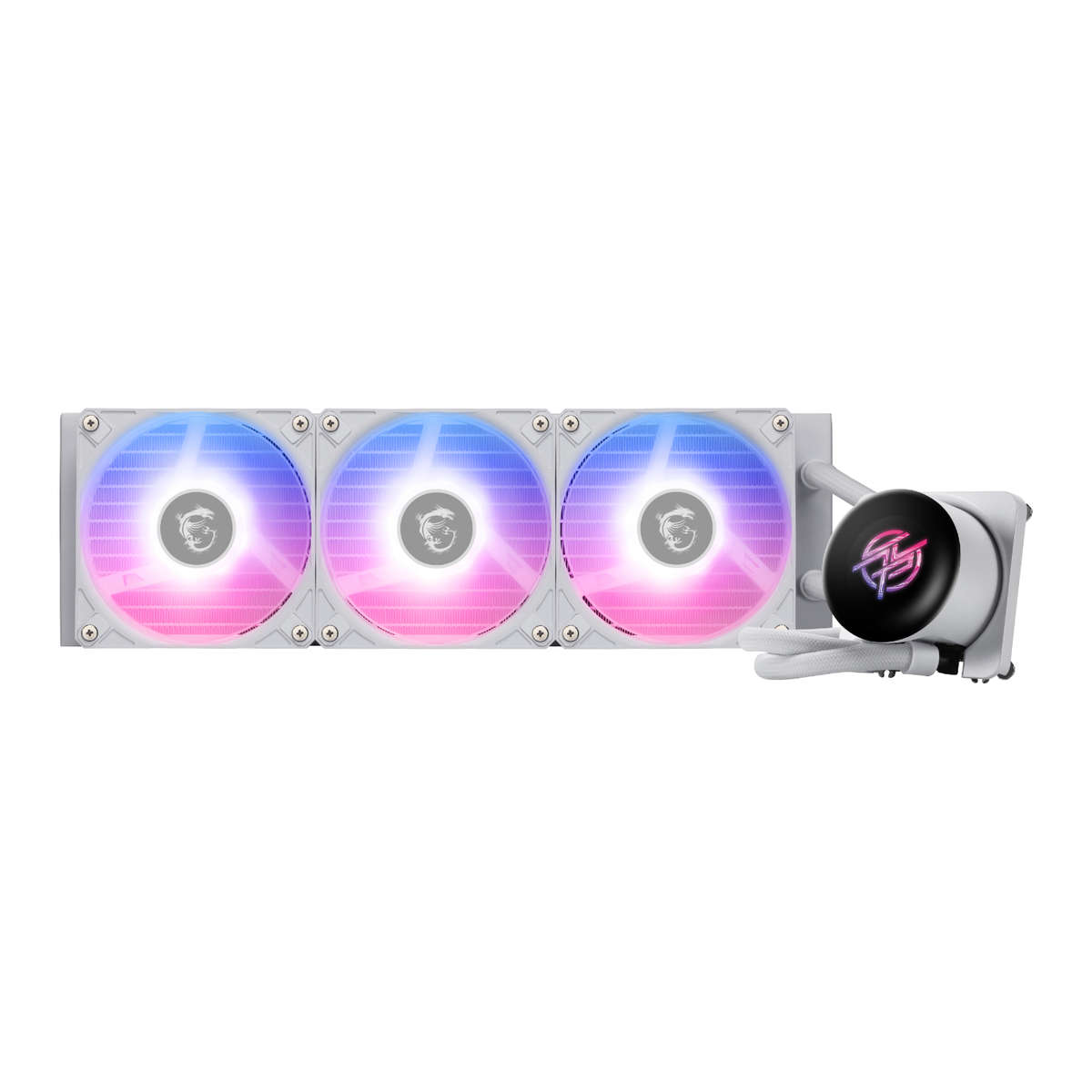 MSI - MPG Coreliquid P13 360 AIO Liquid CPU Cooler - White - MSI - MPG Coreliquid P13 360 AIO Liq...