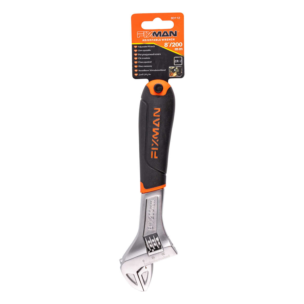 FIXMAN - Adjustable Wrench 8' 0-24.5mm - FIXMAN - Adjustable Wrench 8' 0-24.5mm