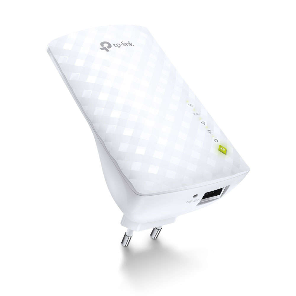 Tp-Link - AC750 Dual Band Wi-Fi Range Extender - Tp-Link - AC750 Dual Band Wi-Fi Range Extender