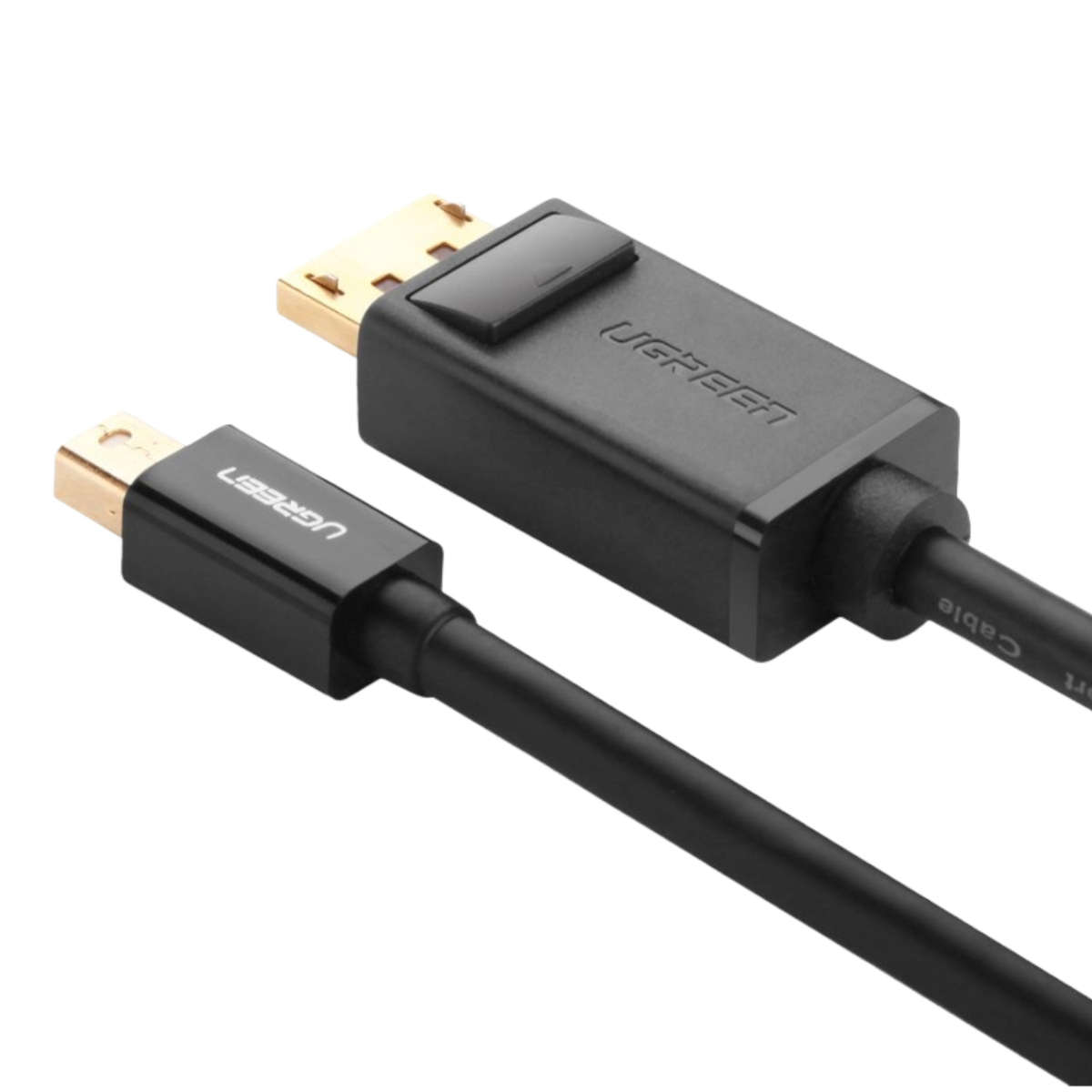 Ugreen - Mini DisplayPort to DisplayPort Cable 1.5m -Black - Ugreen - Mini DisplayPort to Display...