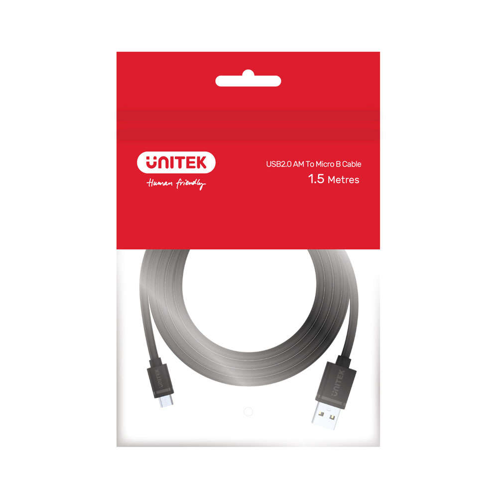 Unitek - USB 2.0 to Micro USB Charging Cable - Unitek - USB 2.0 to Micro USB Charging Cable
