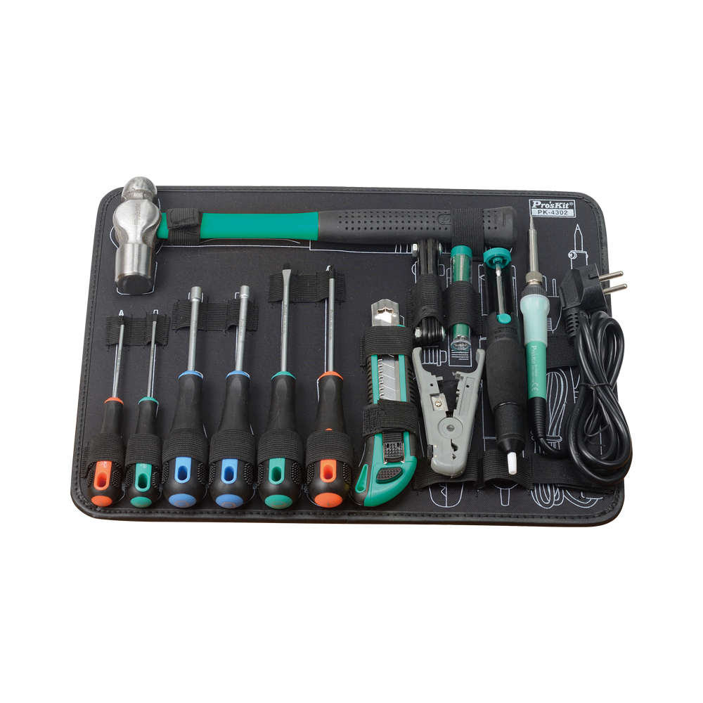 Proskit - PRK PK-4302BM PC Networking Tool Kit (240VAC, Metric) - Proskit - PRK PK-4302BM PC Netw...