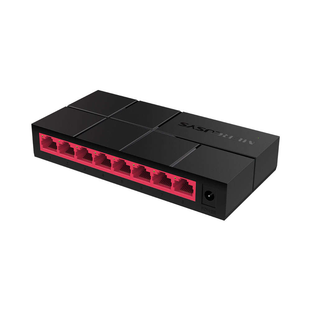Mercusys - MS108G 8-Port 10/100/1000Mbps Desktop Switch - Mercusys - MS108G 8-Port 10/100/1000Mbp...
