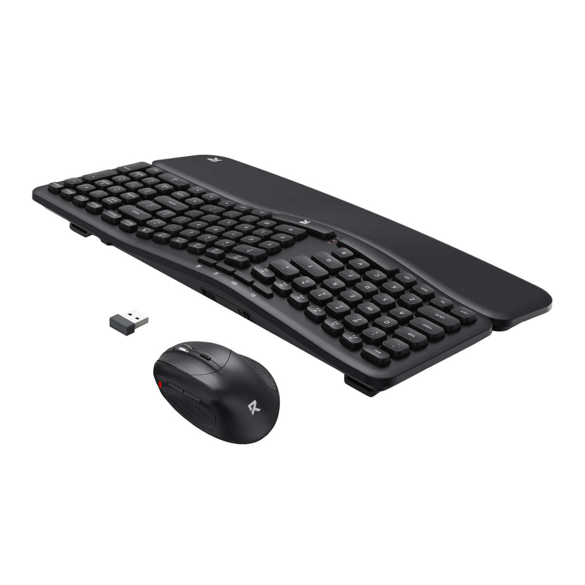 Redragon - BS7161 2.4G Wireless Keyboard and Mouse Combo - Black - Redragon - BS7161 2.4G Wireles...