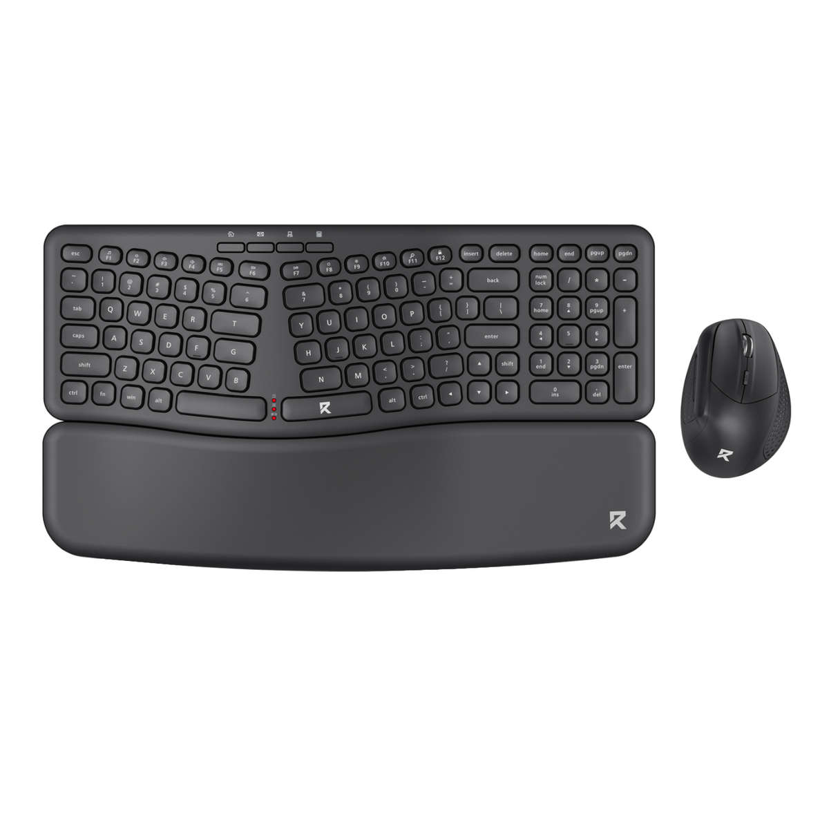 Redragon - BS7161 2.4G Wireless Keyboard and Mouse Combo - Black - Redragon - BS7161 2.4G Wireles...