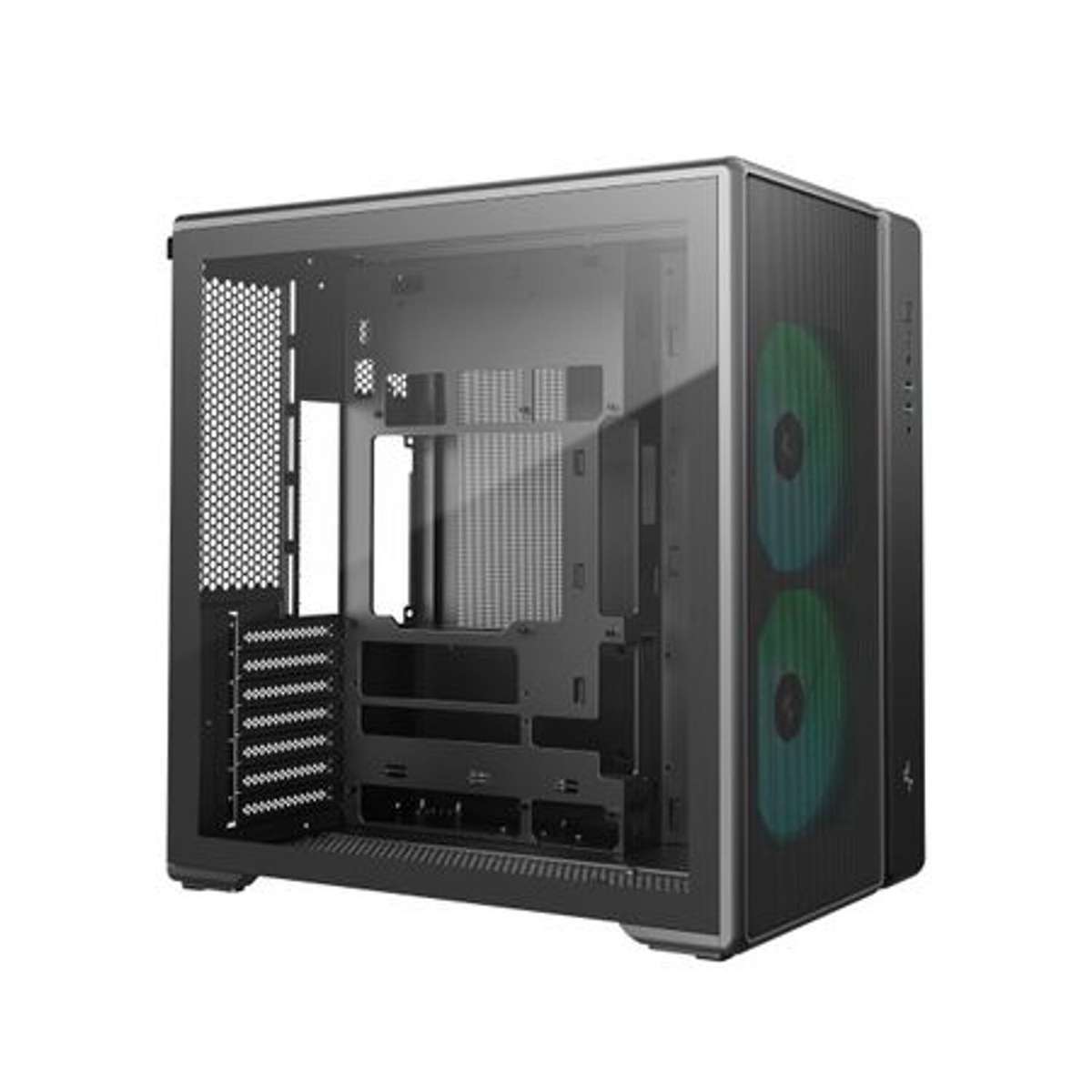 DeepCool - CG590 Mesh 2F ATX ARGB Gaming Chassis - Black - DeepCool - CG590 Mesh 2F ATX ARGB Gami...