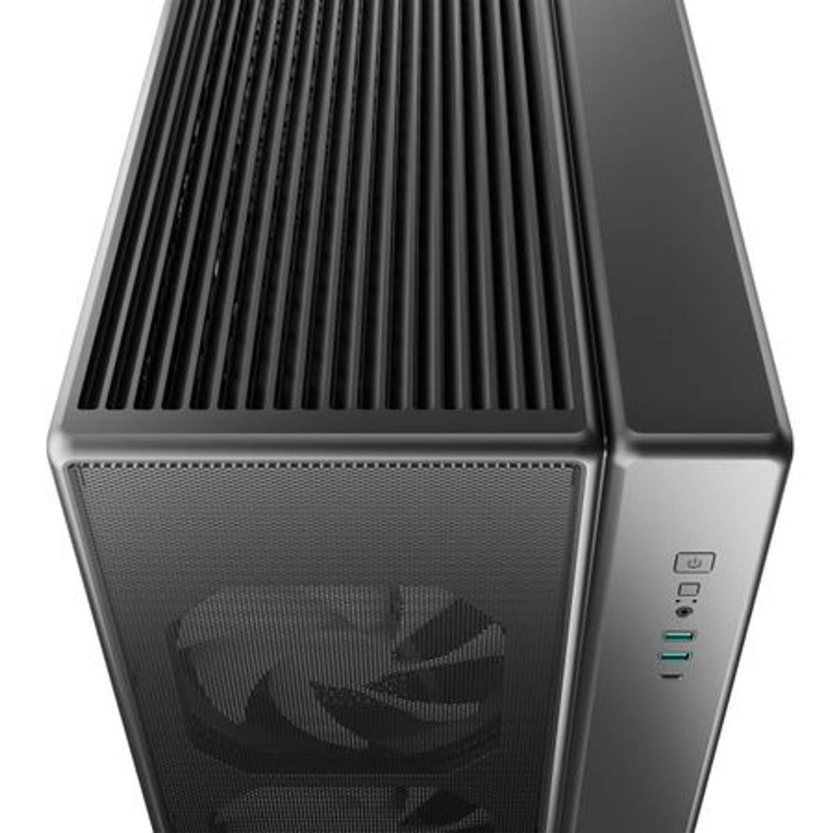 DeepCool - CG590 Mesh 2F ATX ARGB Gaming Chassis - Black - DeepCool - CG590 Mesh 2F ATX ARGB Gami...