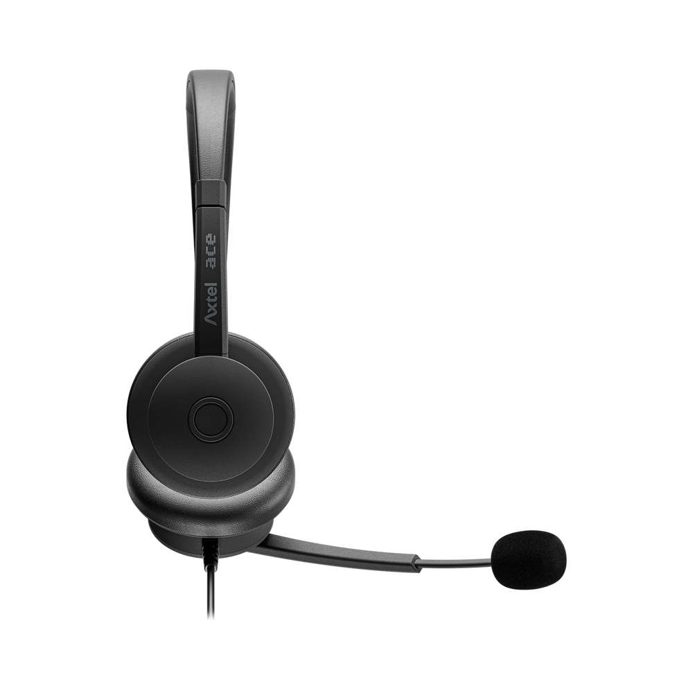 Axtel - Ace Uc Stereo USB-C/A Wired Headset - Axtel - Ace Uc Stereo USB-C/A Wired Headset