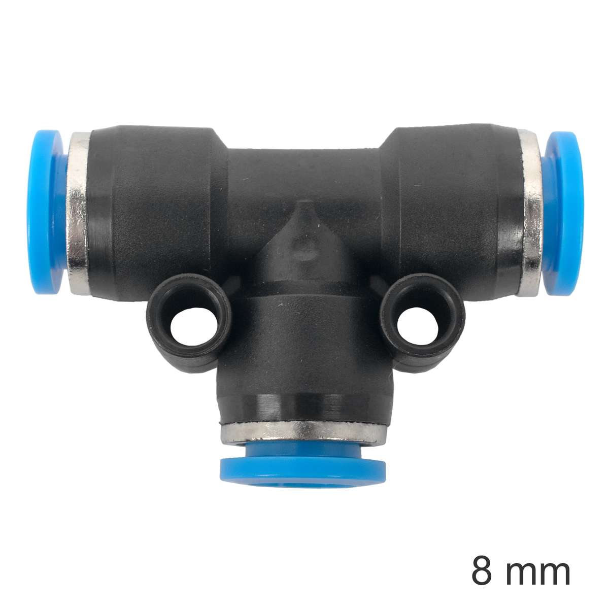 Air Craft - Pu Hose Fitting Tee 8mm - Air Craft - Pu Hose Fitting Tee 8mm