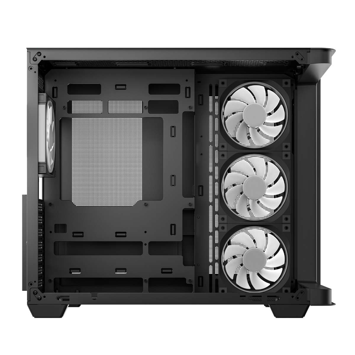 DEEPCOOL - CG530U 4F ATX Gaming Chassis - Black - DEEPCOOL - CG530U 4F ATX Gaming Chassis - Black
