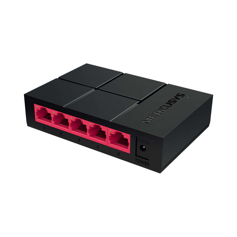 Mercusys - Tp-Link - Mercusys MS105G 5-Port Gigabit Desktop Switch - Mercusys - Tp-Link - Mercusy...