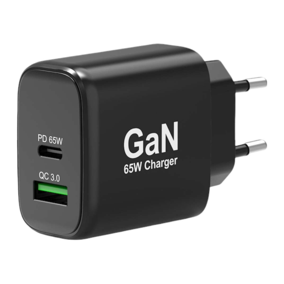 Port - Connect Type-C & USB-A 65W GaN Fast Charger - Port - Connect Type-C & USB-A 65W GaN Fast C...