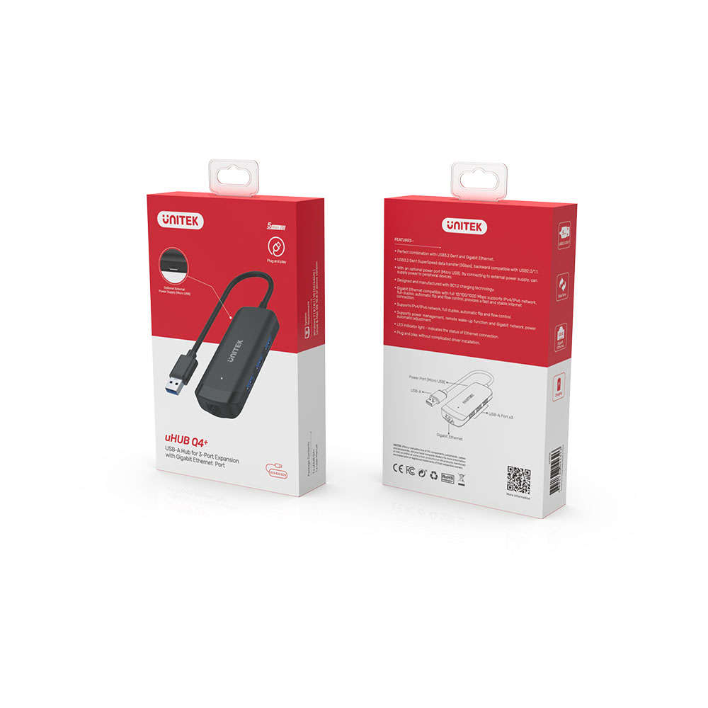 Unitek - 4In1 Usb3.2 Gen1 Type-A (H1111A).. - Unitek - 4In1 Usb3.2 Gen1 Type-A (H1111A)..