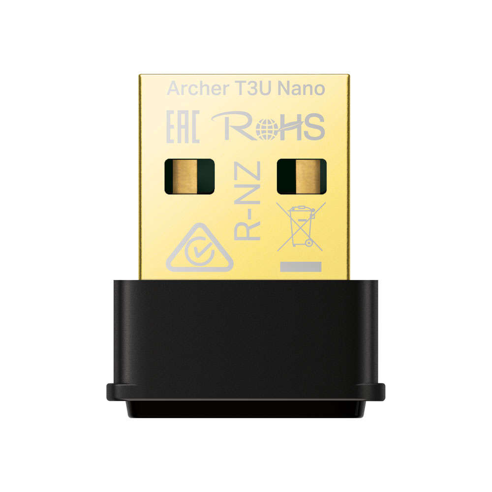 Tp-Link - Archer AC1300 Nano Wireless MU-MIMO USB Adapter - Tp-Link - Archer AC1300 Nano Wireless...
