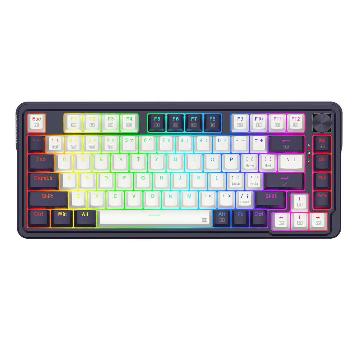 Redragon - Ucal K673 PRO Mechanical Wireless Gaming Keyboard - Black - Redragon - Ucal K673 PRO M...