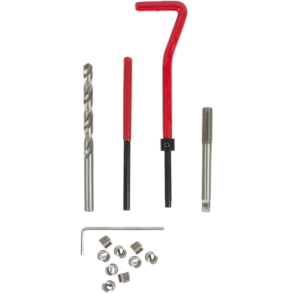 Tork Craft - Thread Repair Kit 29Pc M5 X 0.8 X 1.5D Internal Thread Carded - Tork Craft - Thread ...