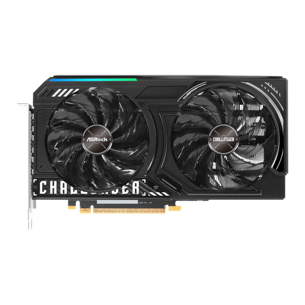 ASRock - Intel Arc B580 Challenger OC 12GB GDDR6 192-BIT Graphics Card - ASRock - Intel Arc B580 ...