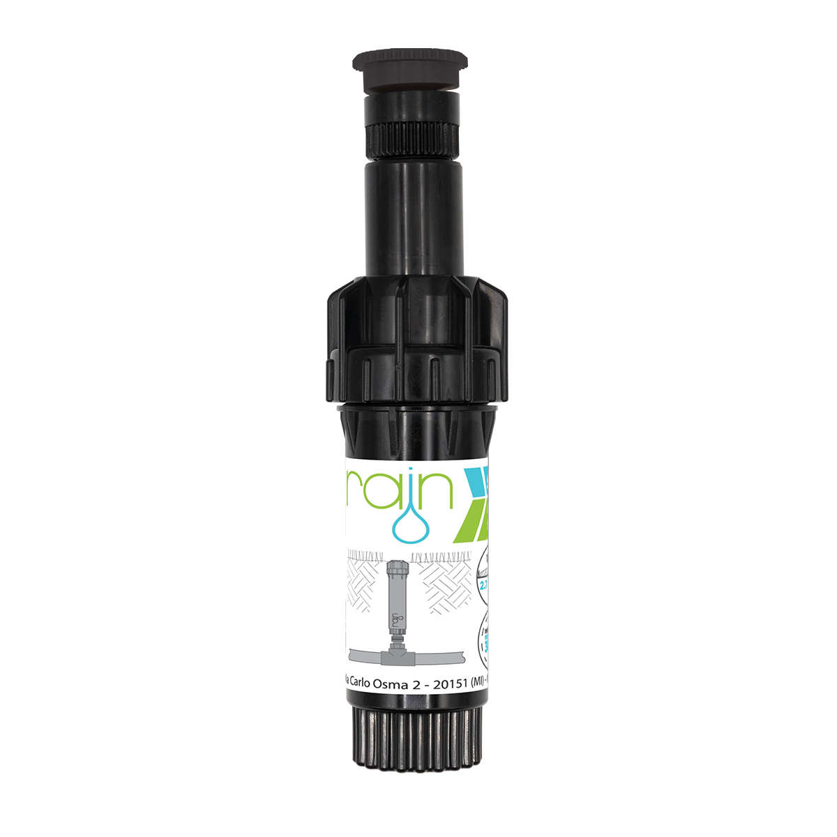 RAIN - Spray S020 Black 15A 5cm Radius 5.2M - RAIN - Spray S020 Black 15A 5cm Radius 5.2M