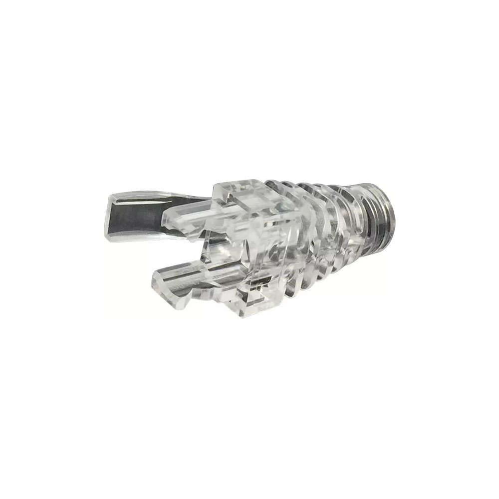 LinkQnet - Boot Fit For Easy Plug,Transparent,Od:6.5 Or 4.5mm - LinkQnet - Boot Fit For Easy Plug...
